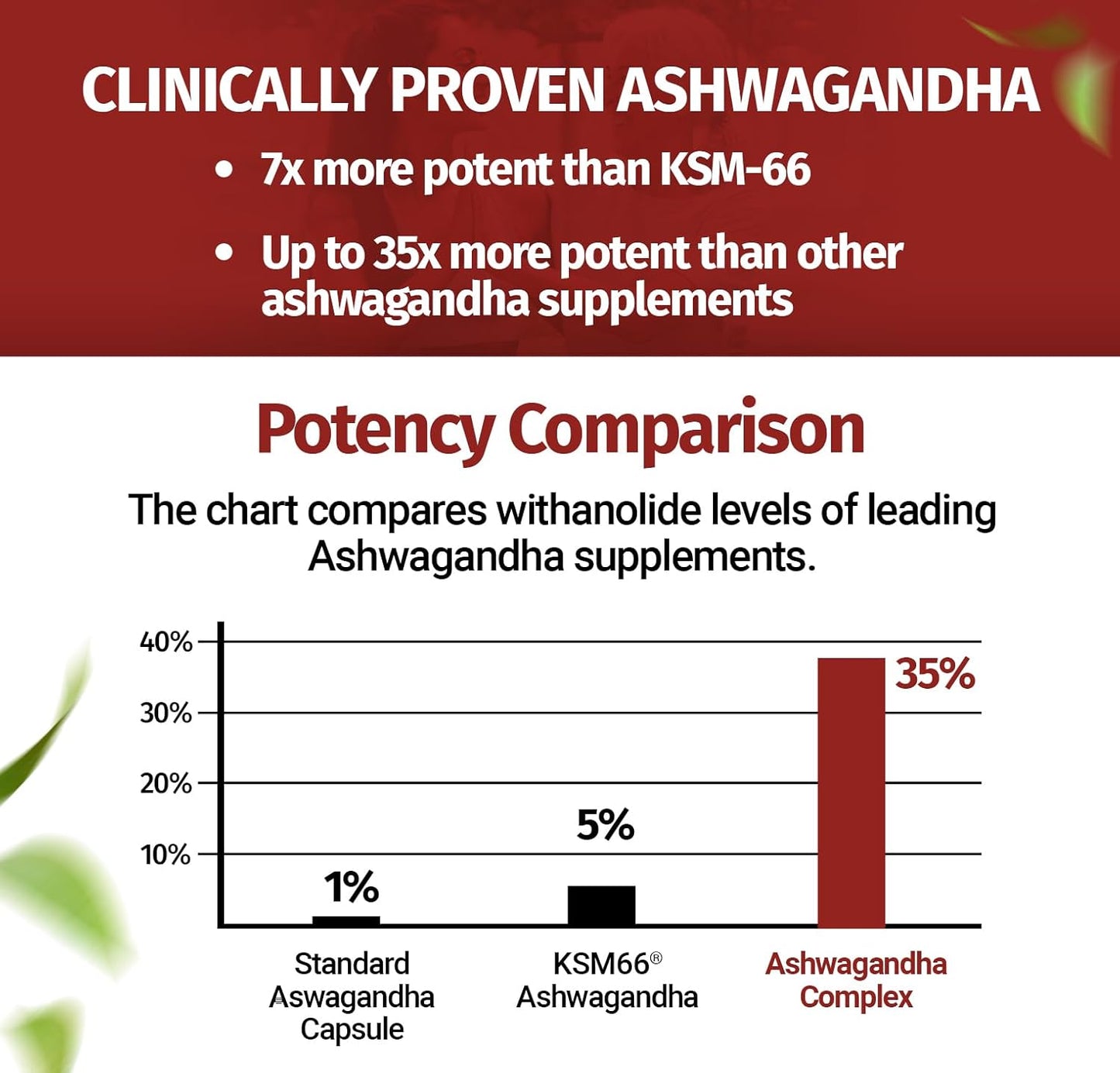 1 body Adaptogen Complex with Ashwagandha Supplement