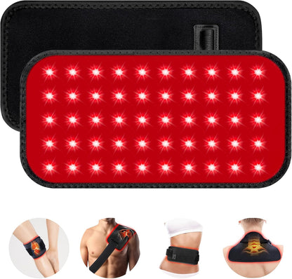 Red Light Therapy Belt, Infrared Light Therapy for Body, Wearable Wrap with Timer for Back Shoulder Waist Muscle Pain Relief, Improve Joint Inflammation, Red Light Therapy for Body